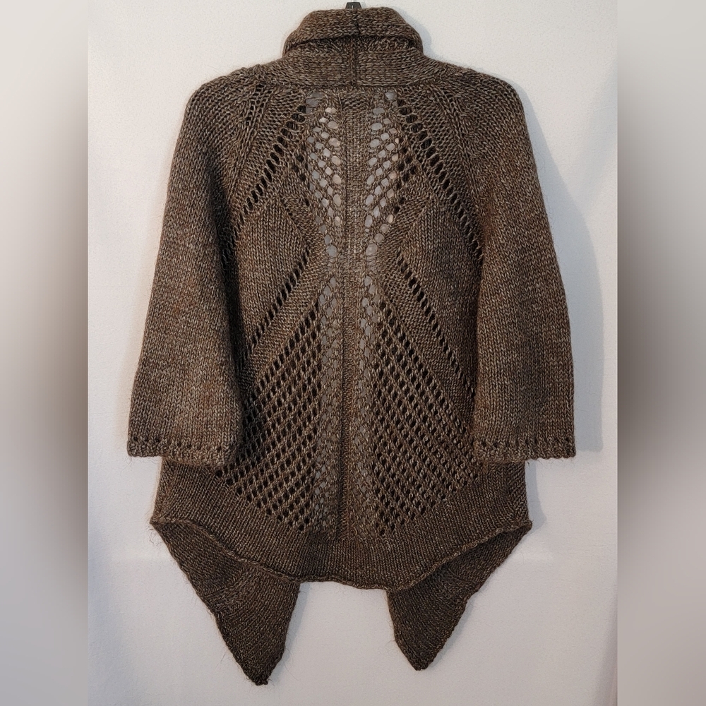 Chiaramente Wool/Alpaca Blend Cardigan Made In Italy Size M - Picture 5 of 8